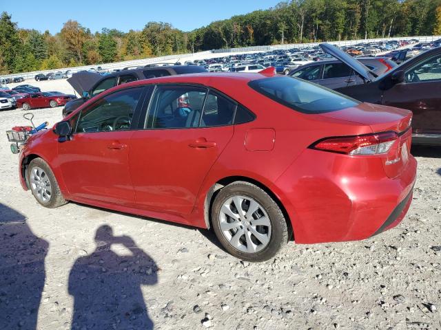 5YFEPRAE3LP064446 - 2020 TOYOTA COROLLA LE 红色 照片 2