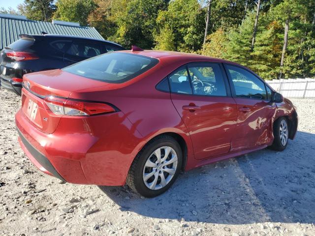 5YFEPRAE3LP064446 - 2020 TOYOTA COROLLA LE 红色 照片 3