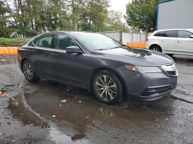 19UUB1F32FA019110 - 2015 ACURA TLX GRAY photo 4