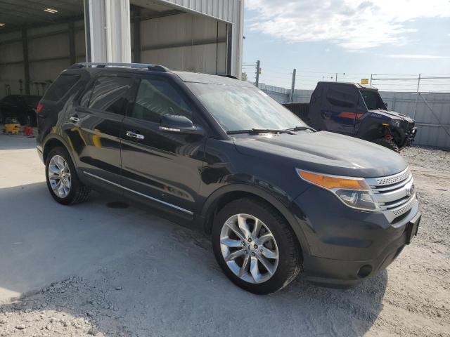 1FM5K8D8XEGA49103 - 2014 FORD EXPLORER XLT Schwarz Foto 4