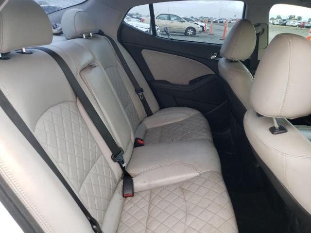 5XXGR4A60FG414854 - 2015 KIA OPTIMA SX WHITE photo 10