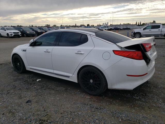 5XXGR4A60FG414854 - 2015 KIA OPTIMA SX WHITE photo 2