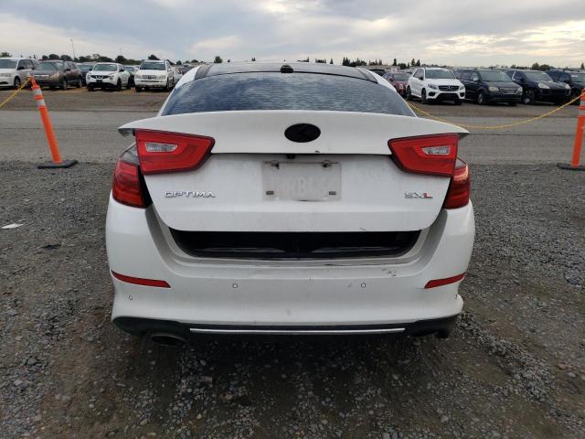 5XXGR4A60FG414854 - 2015 KIA OPTIMA SX WHITE photo 6