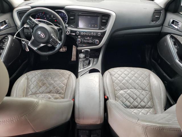 5XXGR4A60FG414854 - 2015 KIA OPTIMA SX WHITE photo 8