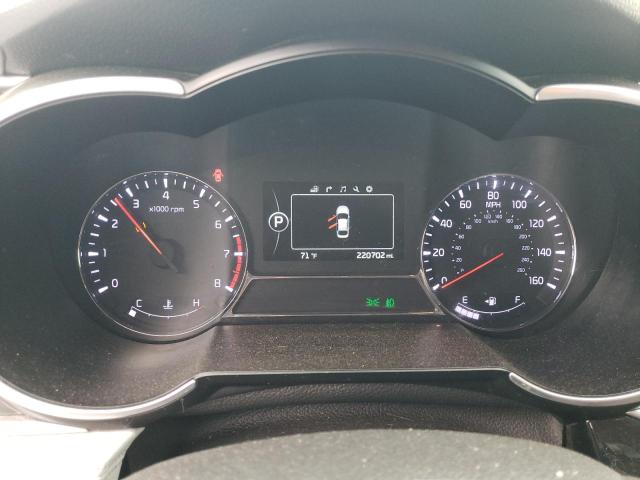 5XXGR4A60FG414854 - 2015 KIA OPTIMA SX WHITE photo 9