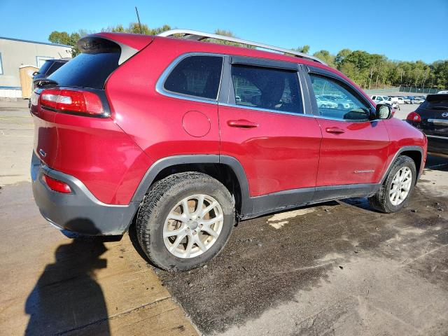 1C4PJMCS7HD227187 - 2017 JEEP CHEROKEE LATITUDE წითელი ფოტო 3