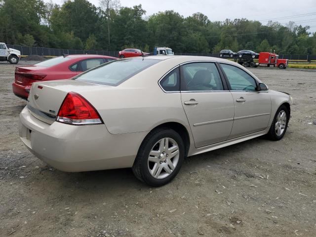 2G1WB5EK1A1221679 - 2010 CHEVROLET IMPALA LT GOLD photo 3