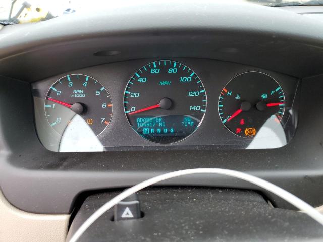 2G1WB5EK1A1221679 - 2010 CHEVROLET IMPALA LT GOLD photo 9