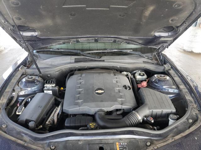 2G1FA1E35C9135784 - 2012 CHEVROLET CAMARO LS BLUE photo 11