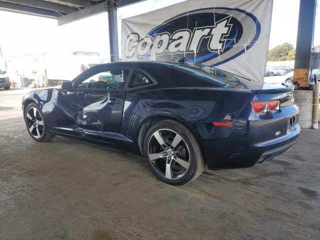 2G1FA1E35C9135784 - 2012 CHEVROLET CAMARO LS BLUE photo 2