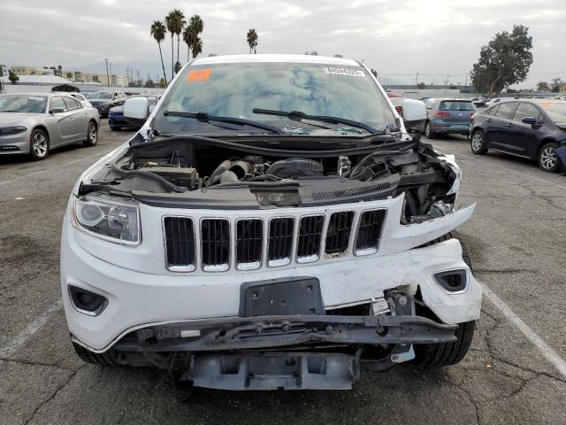 1C4RJEAG4EC265653 - 2014 JEEP GRAND CHER LAREDO WHITE photo 5