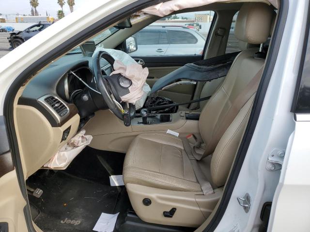 1C4RJEAG4EC265653 - 2014 JEEP GRAND CHER LAREDO WHITE photo 7