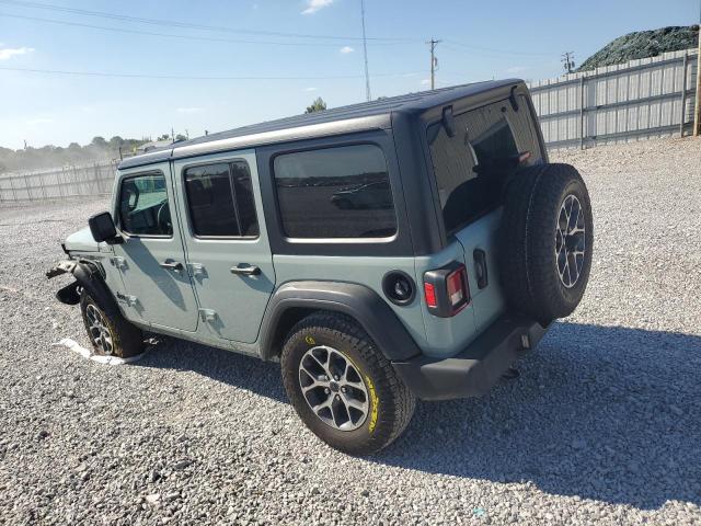 1C4PJXDN4RW110702 - 2024 JEEP WRANGLER SPORT Бірюзовий фото 2