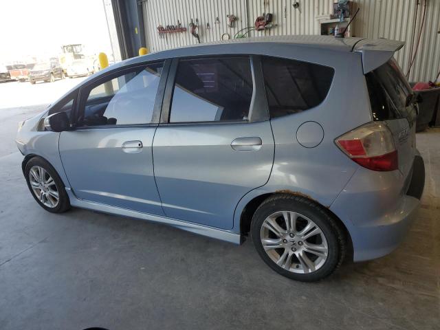 JHMGE88449S017230 - 2009 HONDA FIT SPORT BLUE photo 2