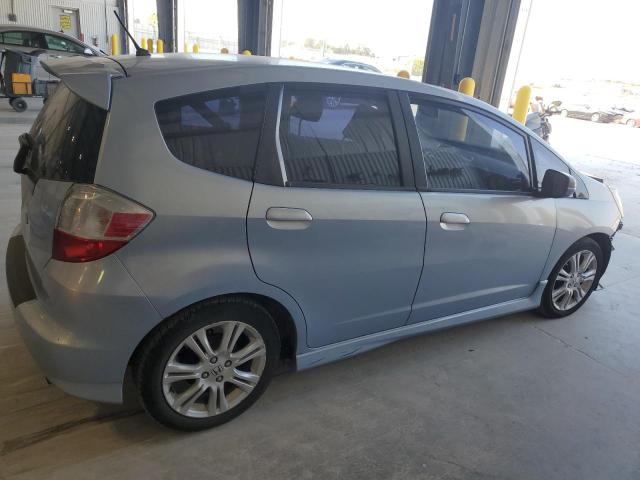 JHMGE88449S017230 - 2009 HONDA FIT SPORT BLUE photo 3