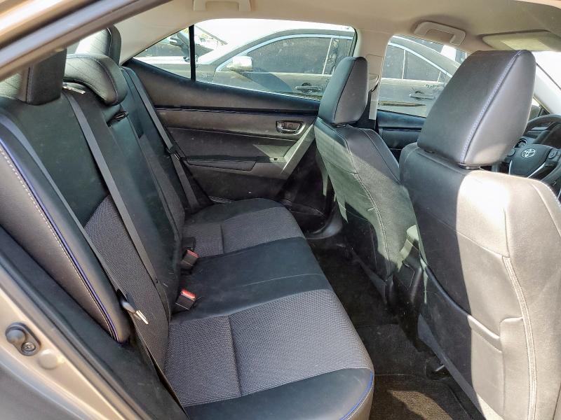 5YFBURHE5HP727427 - 2017 TOYOTA COROLLA L Մոխրագույն լուսանկար 10