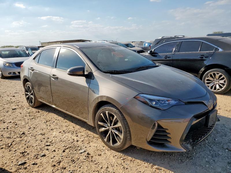 5YFBURHE5HP727427 - 2017 TOYOTA COROLLA L Մոխրագույն լուսանկար 4
