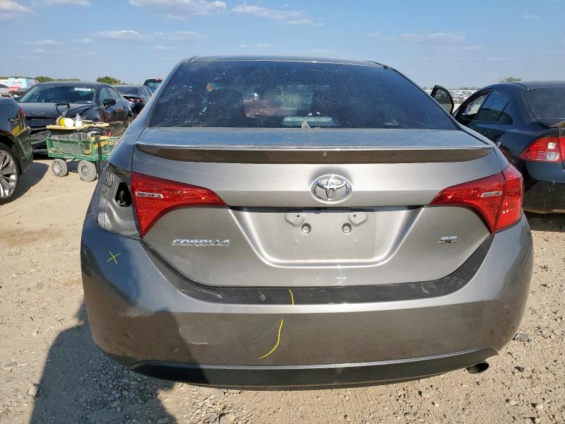 5YFBURHE5HP727427 - 2017 TOYOTA COROLLA L Մոխրագույն լուսանկար 6