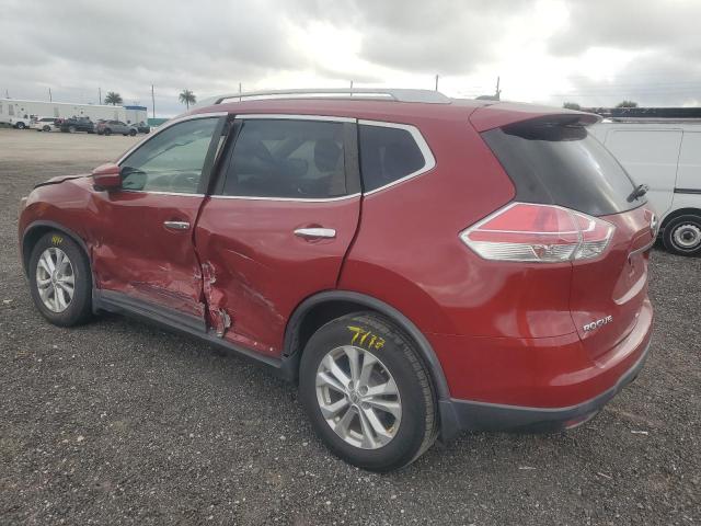 KNMAT2MT8FP528378 - 2015 NISSAN ROGUE S 红色 照片 2