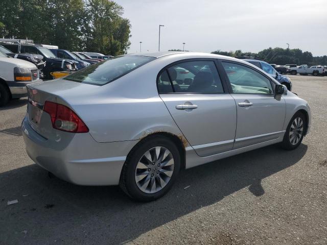 2HGFA16889H312393 - 2009 HONDA CIVIC EX SILVER photo 3