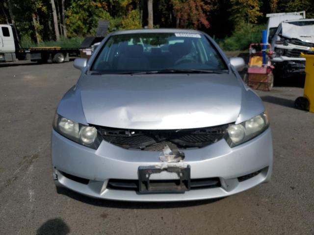 2HGFA16889H312393 - 2009 HONDA CIVIC EX SILVER photo 5