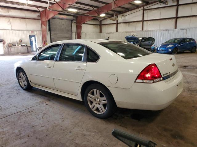 2G1WB5EK1B1307589 - 2011 CHEVROLET IMPALA LT WHITE photo 2