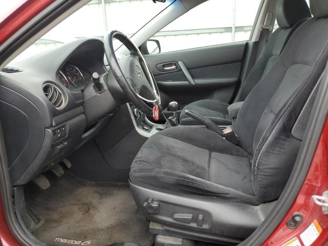 1YVHP80D265M44504 - 2006 MAZDA 6 S 红色 照片 7