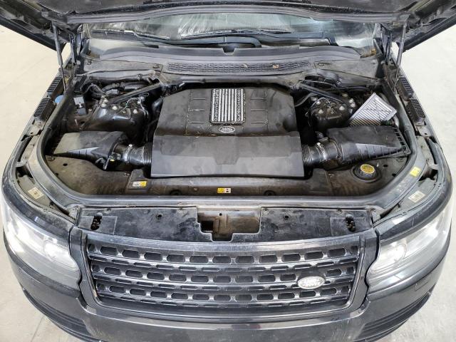 SALGS2PF3GA310252 - 2016 LAND ROVER RANGE ROVER HSE BLACK photo 12