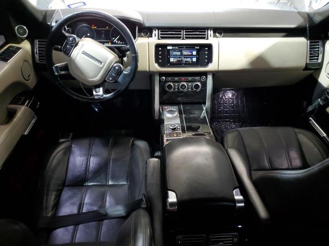 SALGS2PF3GA310252 - 2016 LAND ROVER RANGE ROVER HSE BLACK photo 8