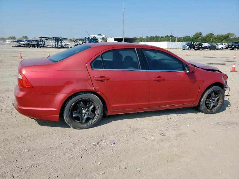 3FAHP0HA8BR302771 - 2011 FORD FUSION SE RED photo 3