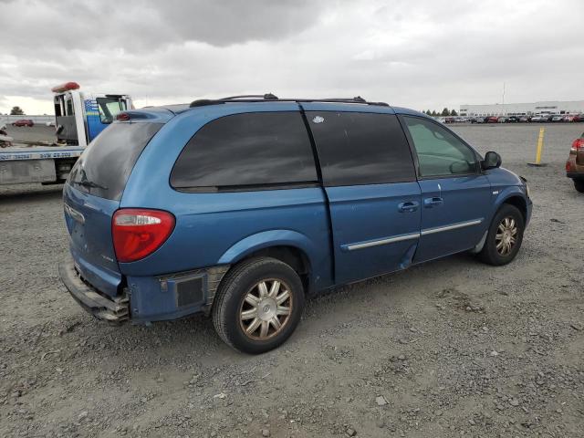 2C4GP54L75R395450 - 2005 CHRYSLER TOWN & COU TOURING أزرق صورة 3