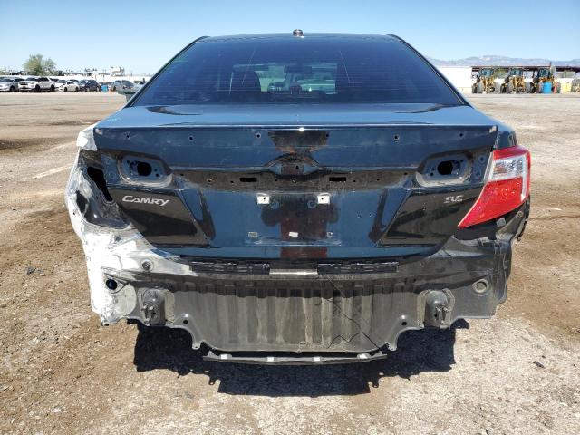 4T1BF1FK3CU180458 - 2012 TOYOTA CAMRY BASE BLACK photo 6