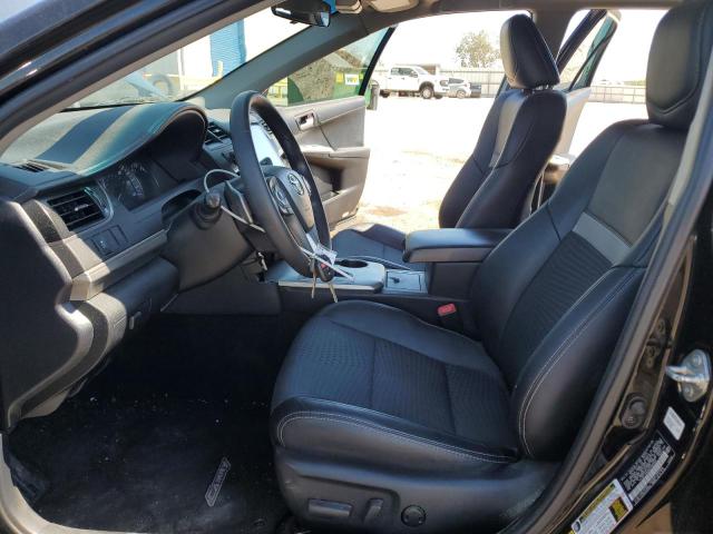 4T1BF1FK3CU180458 - 2012 TOYOTA CAMRY BASE BLACK photo 7