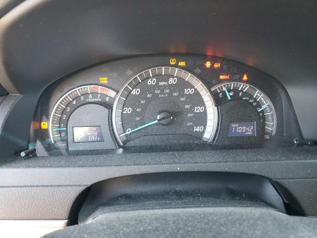 4T1BF1FK3CU180458 - 2012 TOYOTA CAMRY BASE BLACK photo 9