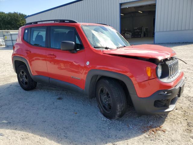 ZACCJAAT3GPD26484 - 2016 JEEP RENEGADE SPORT Qırmızı foto 4