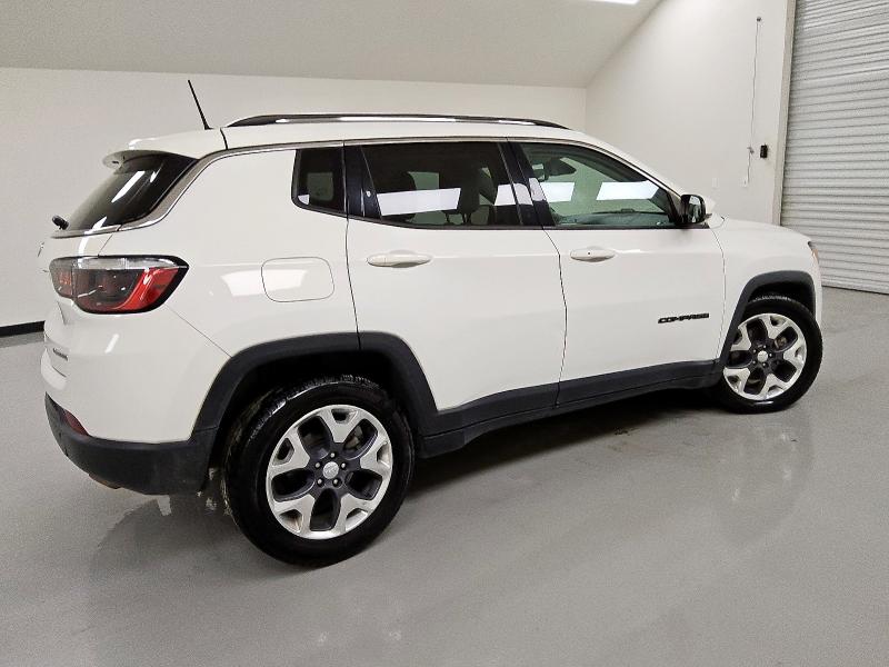 3C4NJCCB1MT522405 - 2021 JEEP COMPASS LIMITED WHITE photo 3