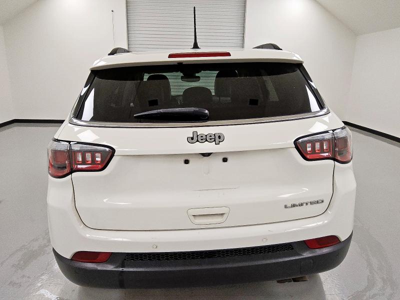 3C4NJCCB1MT522405 - 2021 JEEP COMPASS LIMITED WHITE photo 6