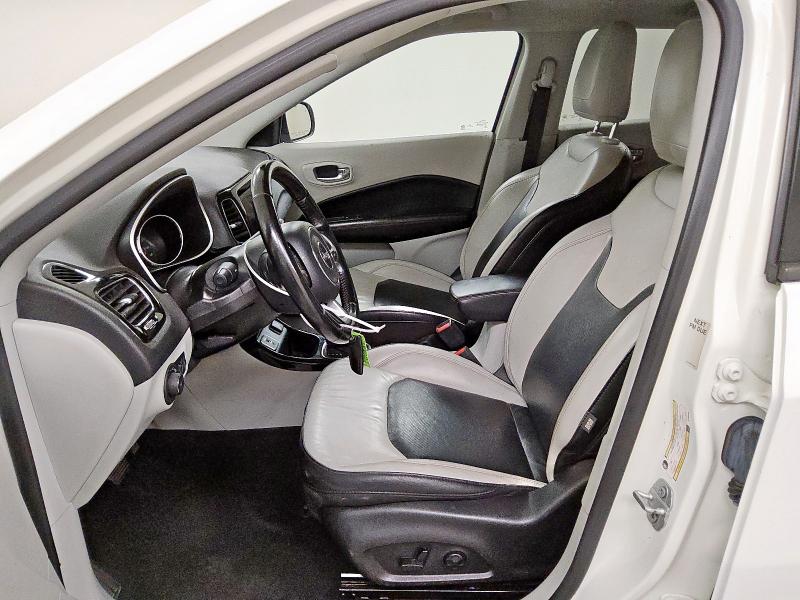 3C4NJCCB1MT522405 - 2021 JEEP COMPASS LIMITED WHITE photo 7