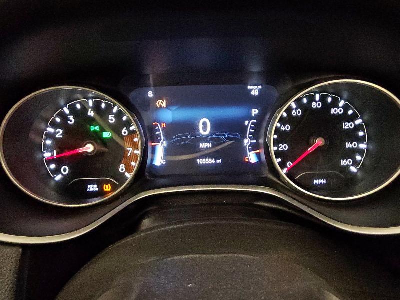 3C4NJCCB1MT522405 - 2021 JEEP COMPASS LIMITED WHITE photo 9