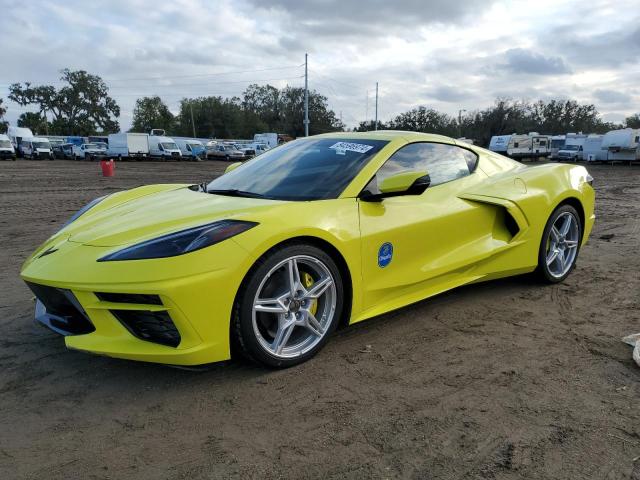 1G1YA2D40N5116990 - 2022 CHEVROLET CORVETTE STINGRAY 1LT YELLOW photo 1
