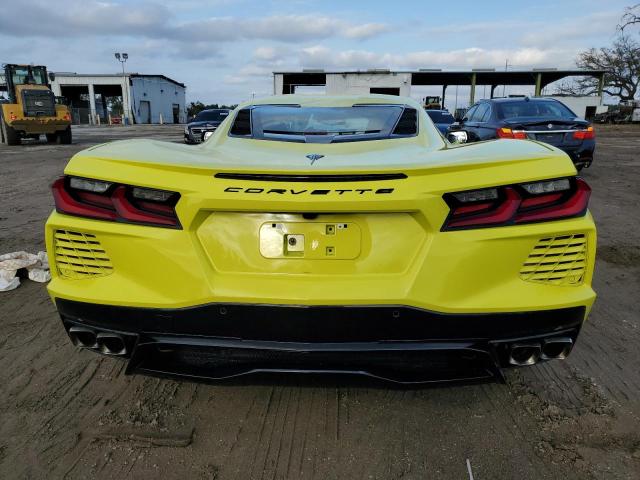 1G1YA2D40N5116990 - 2022 CHEVROLET CORVETTE STINGRAY 1LT YELLOW photo 6