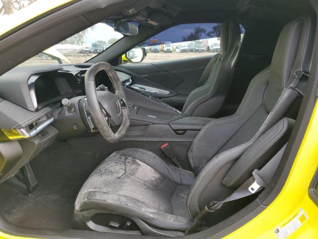 1G1YA2D40N5116990 - 2022 CHEVROLET CORVETTE STINGRAY 1LT YELLOW photo 7