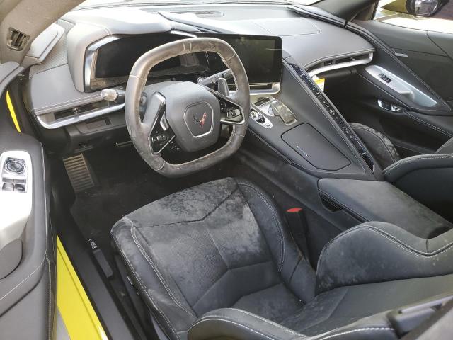 1G1YA2D40N5116990 - 2022 CHEVROLET CORVETTE STINGRAY 1LT YELLOW photo 8