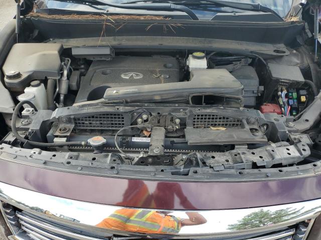 5N1AL0MM7FC547469 - 2015 INFINITI QX60 BURGUNDY photo 12
