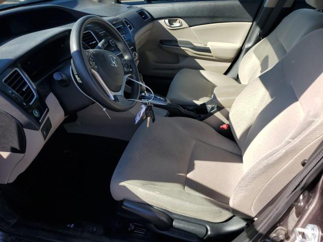 2HGFB2F57DH564220 - 2013 HONDA CIVIC LX 灰色 照片 7