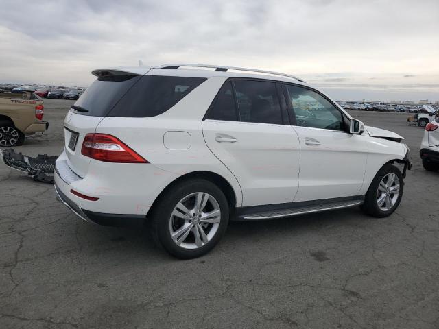 4JGDA5JB8EA327156 - 2014 MERCEDES-BENZ ML 350 WHITE photo 3