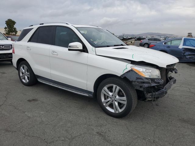 4JGDA5JB8EA327156 - 2014 MERCEDES-BENZ ML 350 WHITE photo 4