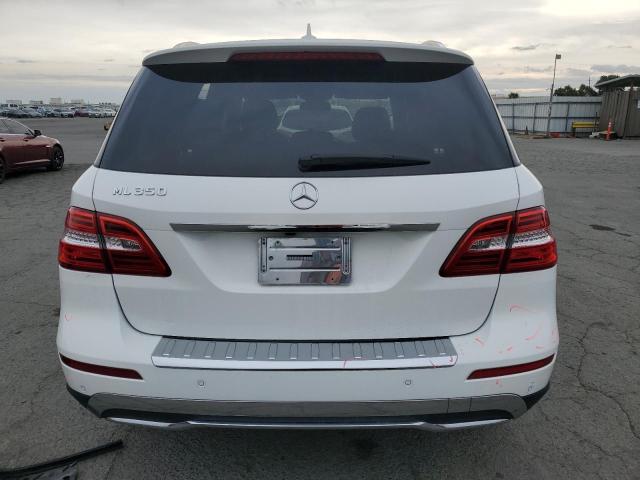 4JGDA5JB8EA327156 - 2014 MERCEDES-BENZ ML 350 WHITE photo 6