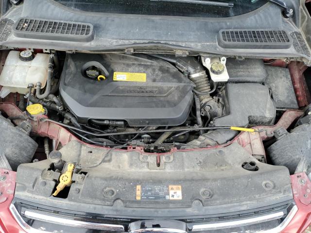 1FMCU0JX7EUC22950 - 2014 FORD ESCAPE TITANIUM ბურგუნდია ფოტო 11