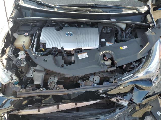 JTDKBRFU3J3081979 - 2018 TOYOTA PRIUS BLACK photo 11